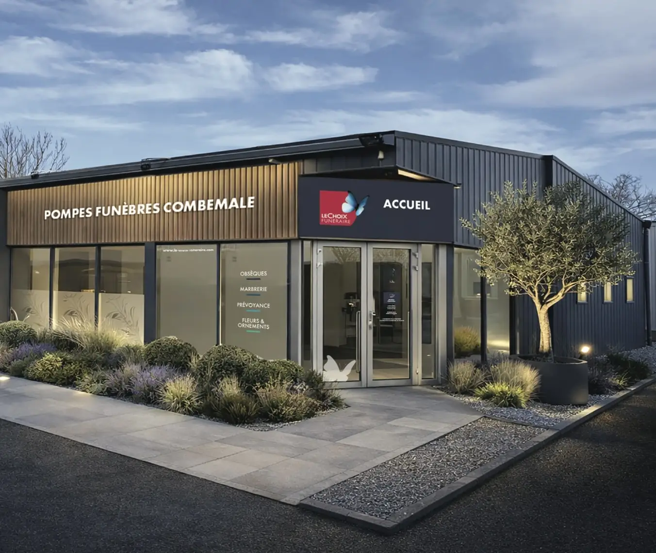Agence Pompes Funèbres Combemale à Lavilledieu en Sud Ardèche